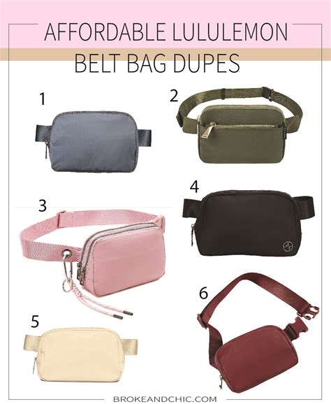 lululemon sherpa belt bag dupe|lululemon wear everywhere belt bag.